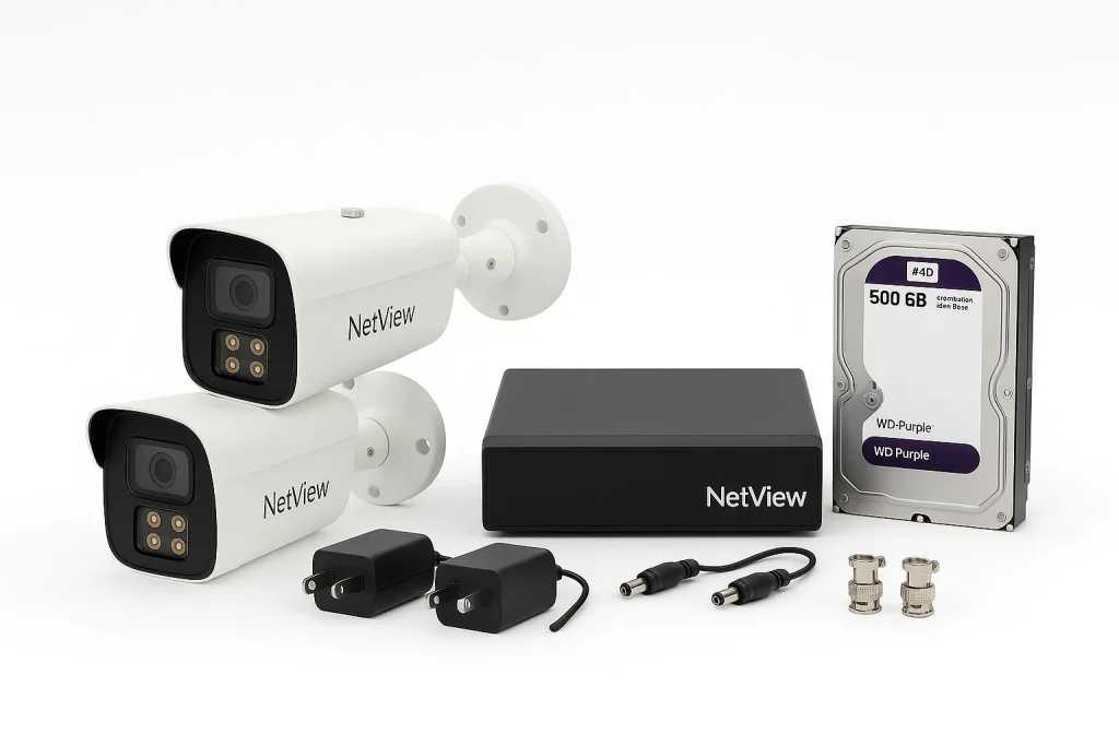 پکیج 2 عددی دوربین مداربسته