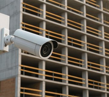 دوربین مداربسته در پروژه‌های ساختمانی