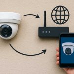 اتصال دوربین مداربسته به اینترنت