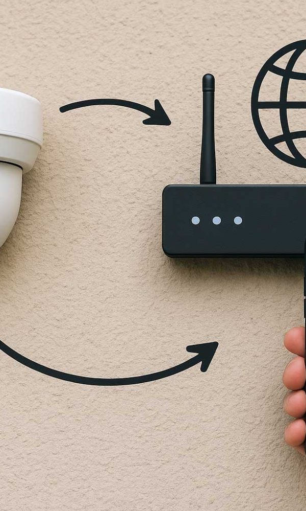 اتصال دوربین مداربسته به اینترنت