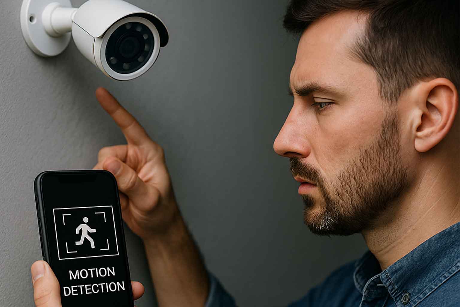 تنظیم هشدار حرکت در دوربین