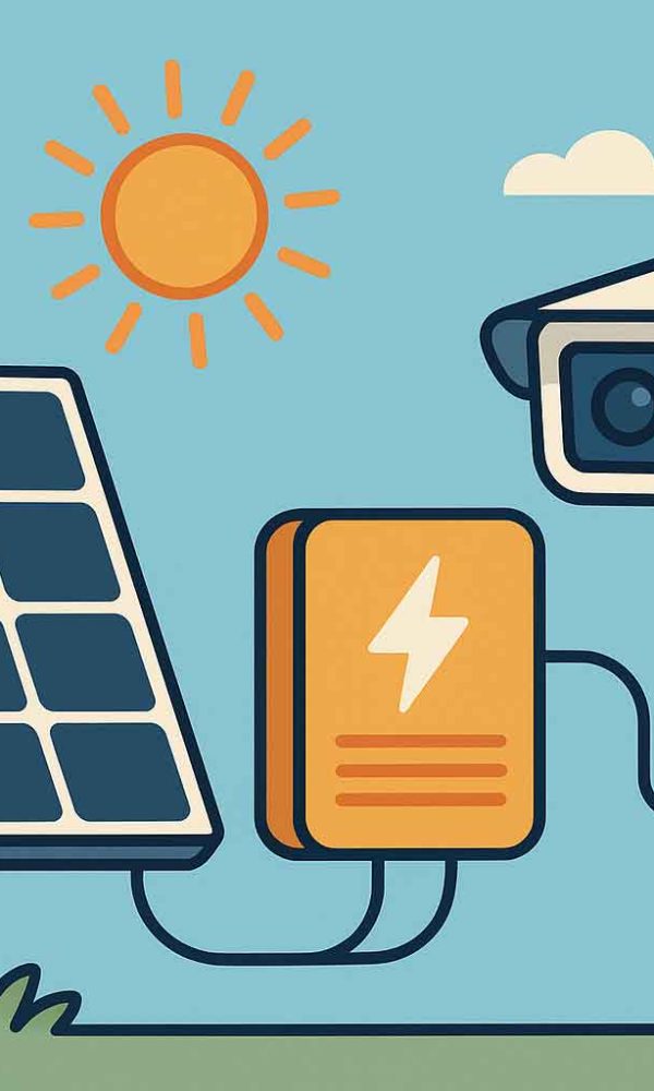 سیستم دوربین مداربسته خورشیدی